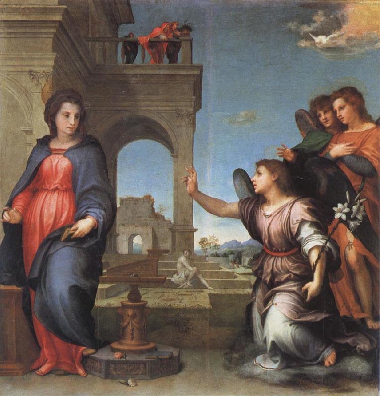 Andrea del Sarto The Annunciation Sweden oil painting art